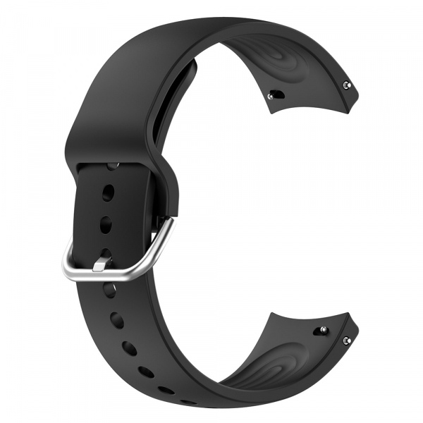 Curea Techsuit W003 pentru Huawei Watch / Xiaomi Watch Series, 22mm, Neagra