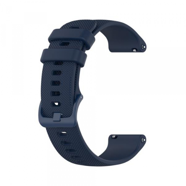 Curea Techsuit W006 pentru Samsung Galaxy Watch / Huawei Watch Series, 20mm, Albastra