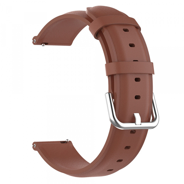 Curea Techsuit W007PU pentru Huawei Watch / Xiaomi Watch Series, Maro