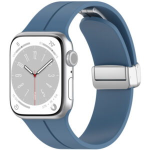 Curea Techsuit W011 pentru Apple Watch 49mm / 46mm / 45mm / 44mm / 42mm Series, Albastra