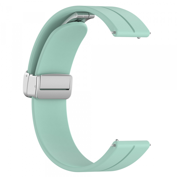 Curea Techsuit W011 pentru Samsung Galaxy Watch / Huawei Watch Series, 20mm, Verde