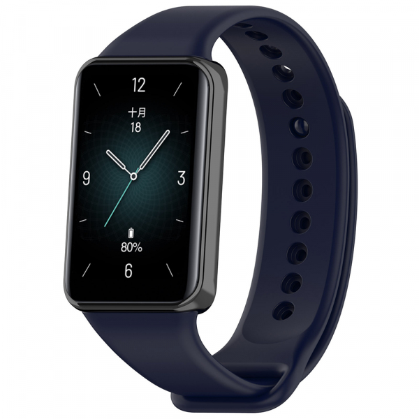 Curea Techsuit W014 pentru Honor Band 9, Bleumarin