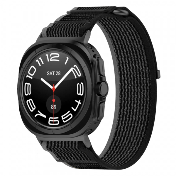 Curea Techsuit W054 pentru Samsung Galaxy Watch Ultra Series, Gri Neagra