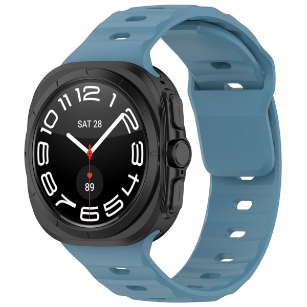 Curea Techsuit W055 pentru Samsung Galaxy Watch Ultra Series, Turcoaz