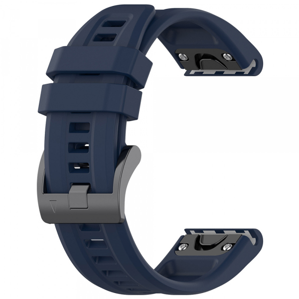 Curea Techsuit W060 pentru Garmin Instinct / Approach / Fenix Watch Series, 20mm, Bleumarin