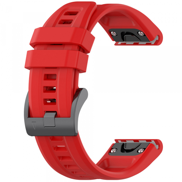 Curea Techsuit W060 pentru Garmin Instinct / Approach / Fenix Watch Series, 20mm, Rosie