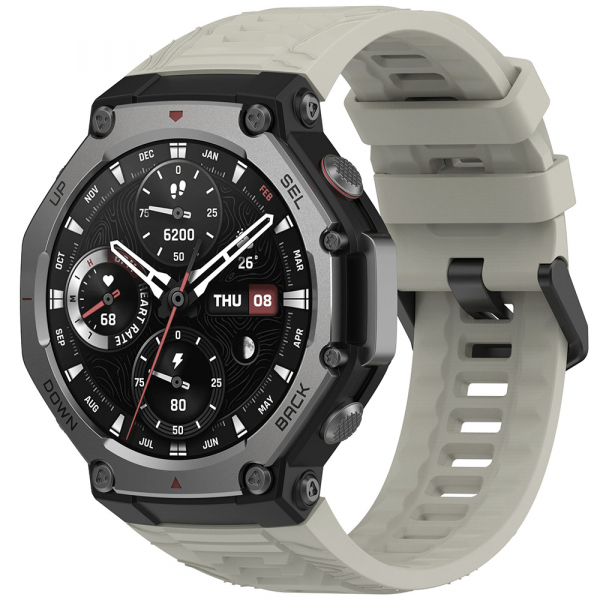 Curea Techsuit W067 pentru Amazfit T-Rex 3, Gri