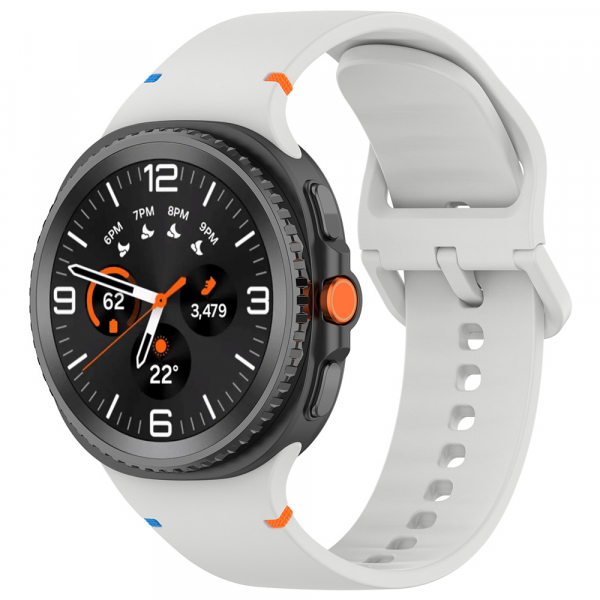 Curea Techsuit W079 pentru Samsung Galaxy Watch9 / Watch8 / Watch8 Classic Series, Gri
