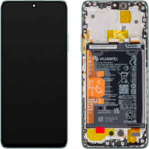 Display cu Touchscreen Huawei nova Y90, cu Rama si Acumulator, Verde (Emerald Green), Service Pack 02355ARG