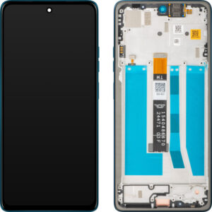 Display cu Touchscreen Motorola Moto G75, cu Rama, Albastru (Aqua Blue), Service Pack 5D68C29067