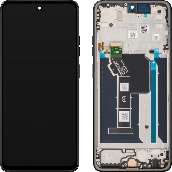 Display cu Touchscreen Motorola Moto G56, cu Rama, Bleumarin (Black Oyster), Service Pack 5D68C30208