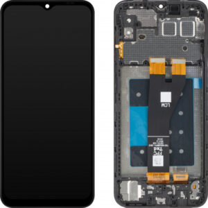 Display cu Touchscreen MP compatibil cu Samsung Galaxy A14 5G A146, cu Rama, Versiune Europa, Negru