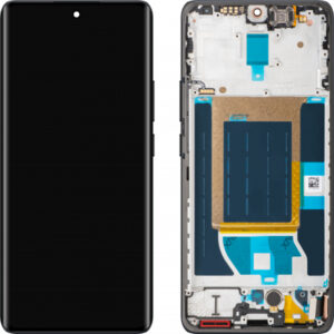 Display cu Touchscreen Realme 14 Pro, cu Rama, Gri (Suede Grey), Service Pack 621029000421