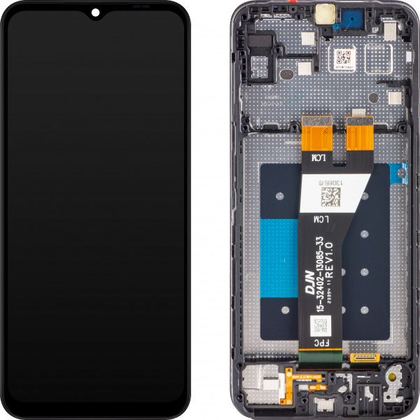 Display cu Touchscreen Samsung Galaxy A14 5G A146, cu Rama, Versiune Europa, Negru, Service Pack GH81-23315A