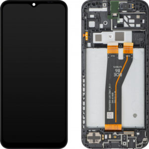 Display cu Touchscreen Samsung Galaxy A14 5G A146, cu Rama, Versiune Non-Europa, Negru, Service Pack GH82-30658A