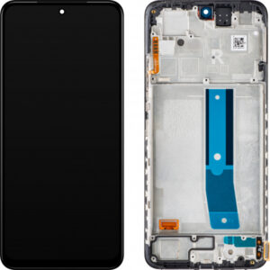 Display cu Touchscreen Xiaomi Redmi Note 12S, cu Rama, Negru (Black Onyx), Service Pack 560001K7SR00