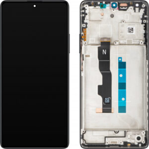 Display cu Touchscreen Xiaomi Redmi Note 13 5G, cu Rama, Negru (Graphite Black), Service Pack 5600020N1700
