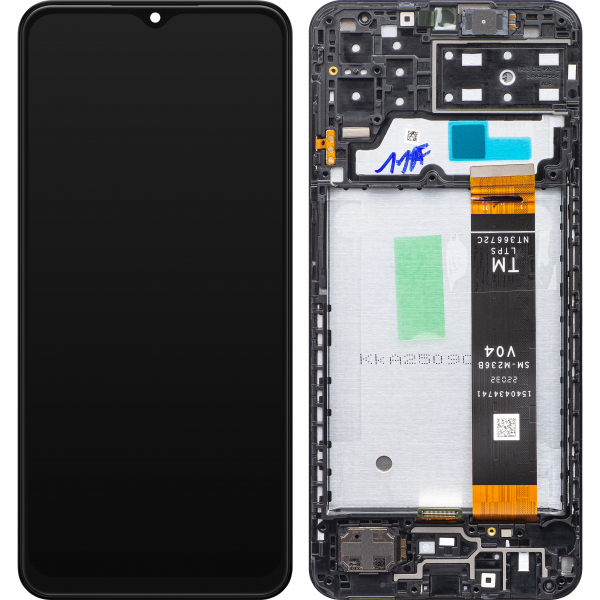 Display cu Touchscreen Samsung Galaxy A13 A135, cu Rama, Negru, Service Pack GH82-28508A