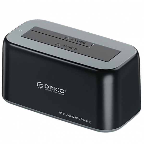 Docking Station Orico 6819C3 1-Drive pentru HDD / SSD SATA 2.5inch / 3.5inch, Negru