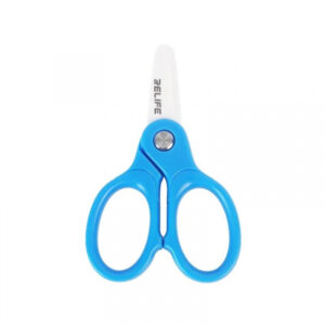 Foarfeca Relife RL-102A, Cu Lame Ceramice, Albastra