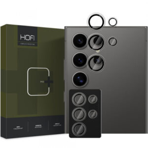 Folie de protectie Camera Spate HOFI CamRing PRO+ pentru Samsung Galaxy S25 Ultra S938, Sticla Securizata, Neagra