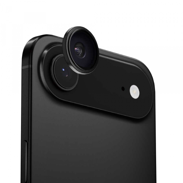 Folie de protectie Camera Spate Anank AR pentru Apple iPhone 17 Air, Sticla Securizata, Neagra