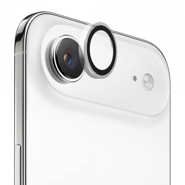 Folie de protectie Camera Spate Blueo Metal Frame pentru Apple iPhone 17 Air, Sticla Securizata, Transparenta