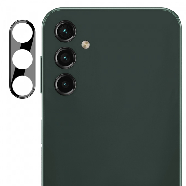 Folie de protectie Camera Spate Techsuit pentru Samsung Galaxy A54 A546, Sticla Securizata, Neagra