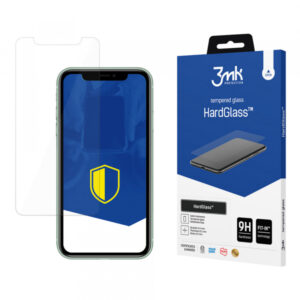 Folie de protectie Ecran 3MK HardGlass pentru Apple iPhone 11 / XR, Sticla Securizata, Full Glue