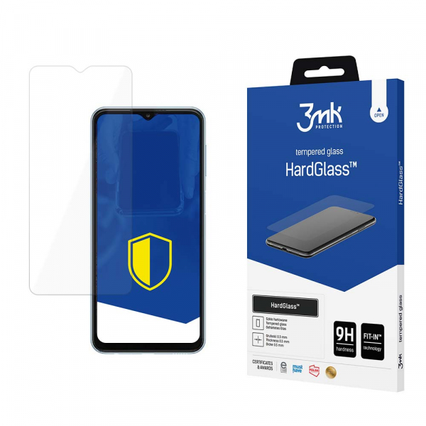 Folie de protectie Ecran 3MK HardGlass pentru Samsung Galaxy A23 5G A236, Sticla Securizata, Full Glue