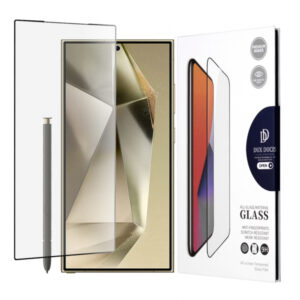 Folie de protectie Ecran DUX DUCIS pentru Samsung Galaxy S24 Ultra S928, Sticla Securizata, Edge Glue, Neagra