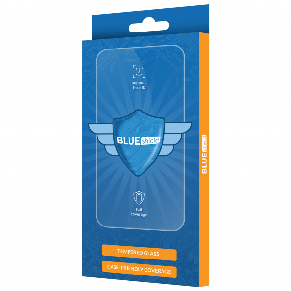 Folie de protectie Ecran Blue Shield pentru Samsung Galaxy S24 FE S721, Sticla Securizata, Full Glue, Case Friendly, Neagra