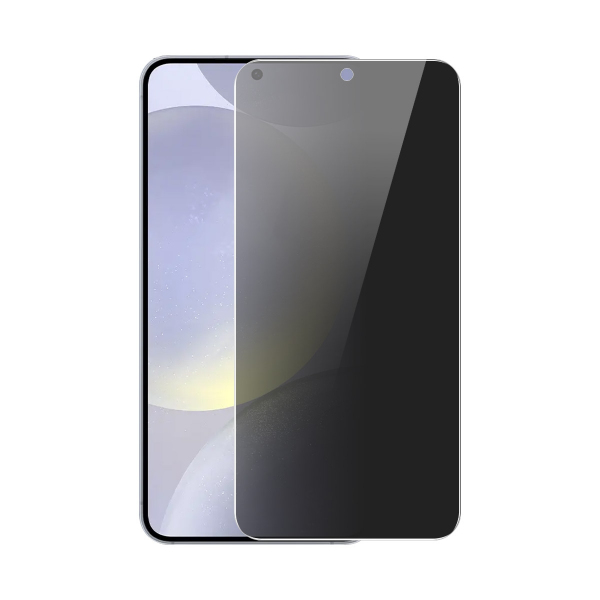 Folie de protectie Ecran Privacy Enkay pentru Samsung Galaxy S24 FE S721, Sticla Securizata, Full Glue