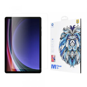 Folie de protectie Ecran Lito Classic pentru Samsung Galaxy Tab S9 FE / Tab S9, Sticla Securizata, Full Glue, 2.5D