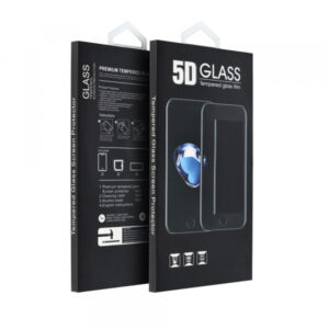 Folie de protectie Ecran OEM pentru Samsung Galaxy A07 4G A075, Sticla Securizata, Full Glue, 5D, Neagra