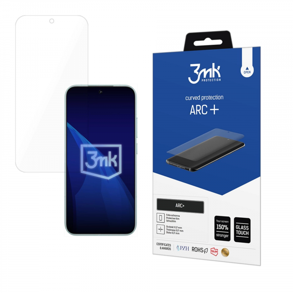 Folie de protectie Ecran 3MK ARC+ pentru Xiaomi Poco F8 Pro, Plastic