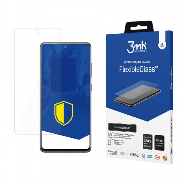 Folie de protectie Ecran 3MK FlexibleGlass pentru Samsung Galaxy S20 FE 5G G781, Sticla Flexibila, Full Glue
