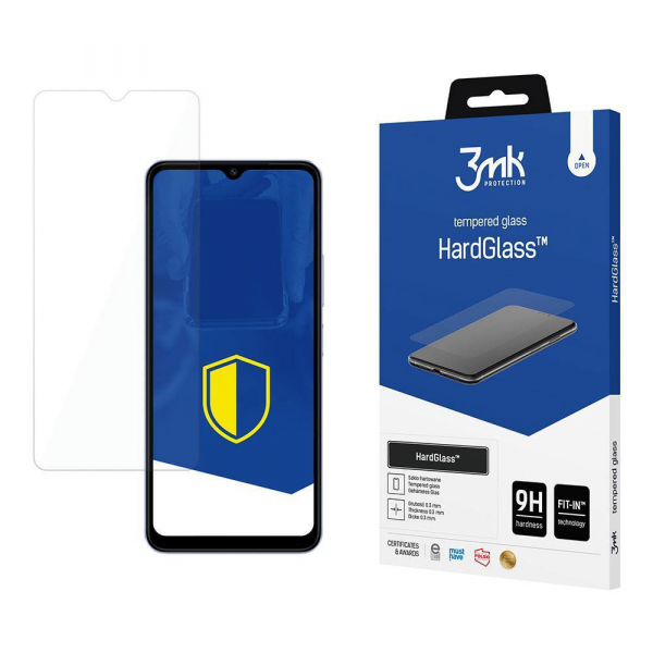 Folie de protectie Ecran 3MK HardGlass pentru Samsung Galaxy A15 5G A156 / A15 A155 / A25 A256, Sticla Securizata, Full Glue