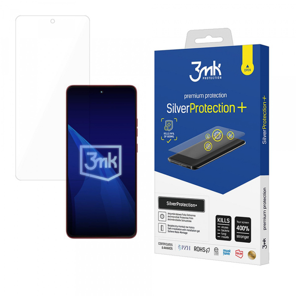 Folie de protectie Ecran 3MK Silver Protect+ pentru Motorola Moto G86 Power / G86, Plastic