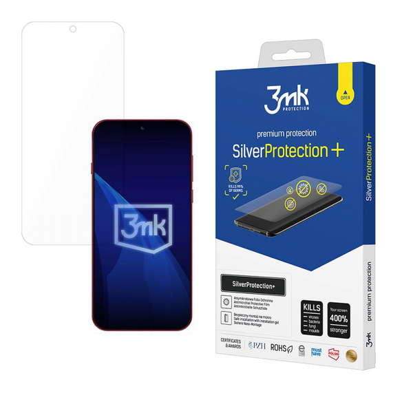 Folie de protectie Ecran 3MK Silver Protect+ pentru Oppo Find X9 Pro, Plastic