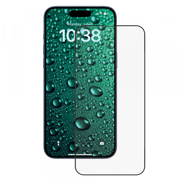 Folie de protectie Ecran Anank 5X Reinforced Invisible pentru Apple 17 Pro Max, Sticla Securizata, Full Glue, 3D, Neagra