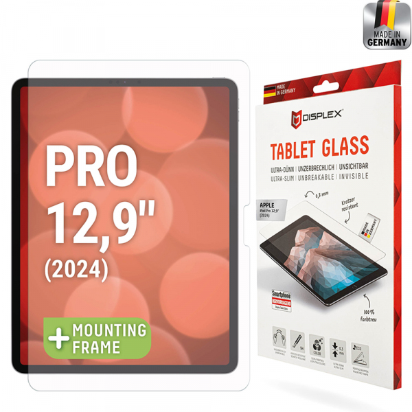 Folie de protectie Ecran Displex Tablet Glass pentru Apple iPad Pro 13 (2024), Sticla Flexibila, Full Glue