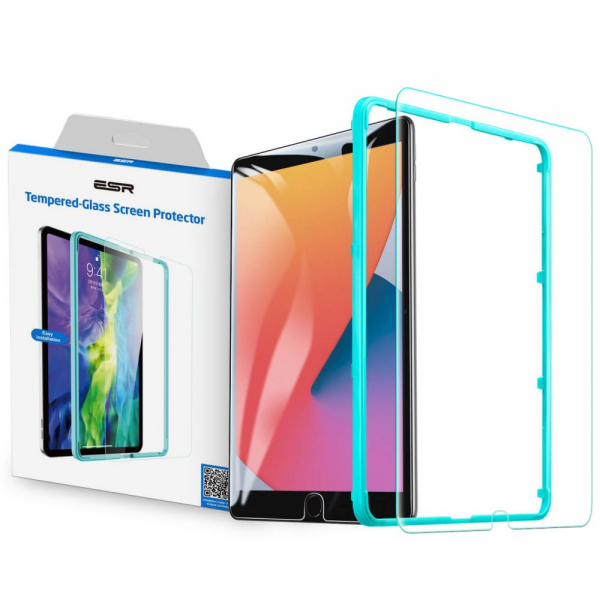 Folie de protectie Ecran ESR pentru Apple iPad Pro 11 (2024), Sticla Securizata, Full Glue