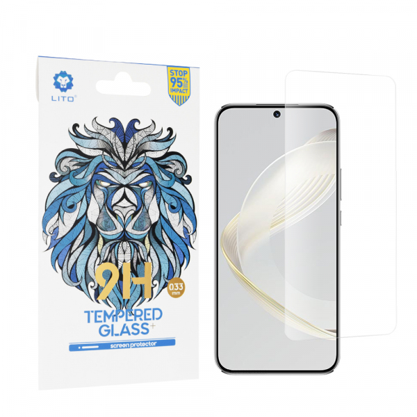 Folie de protectie Ecran Lito Classic pentru Huawei nova 12s / nova 11, Sticla Securizata, Full Glue, 2.5D