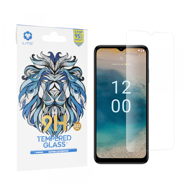 Folie de protectie Ecran Lito Classic pentru Nokia G22, Sticla Securizata, Full Glue, 2.5D