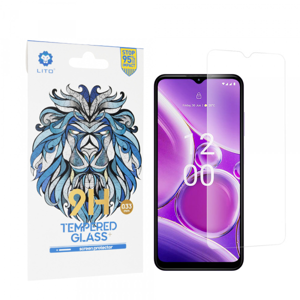Folie de protectie Ecran Lito Classic pentru Nokia G42, Sticla Securizata, Full Glue, 2.5D