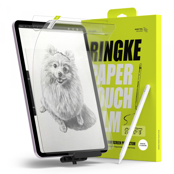 Folie de protectie Ecran Matte Ringke Paper Touch Soft pentru Apple iPad Air 11 (2026) / Air 11 (2025), Plastic