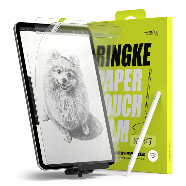 Folie de protectie Ecran Matte Ringke Paper Touch Soft pentru Apple iPad Pro 13 (2024), Plastic