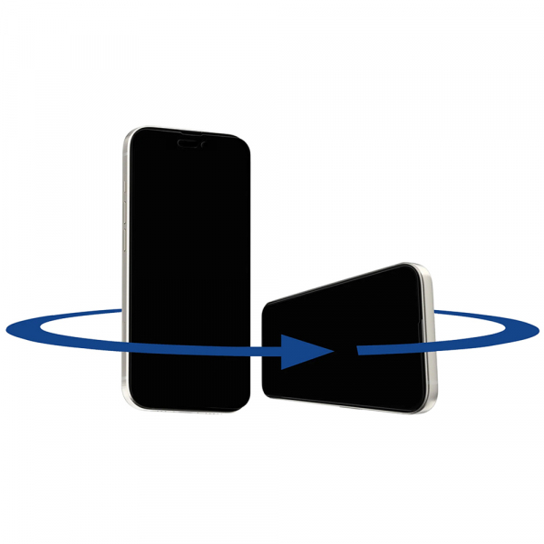 Folie de protectie Ecran Privacy Anank 1X Reinforced 360 pentru Apple iPhone 16, Sticla Securizata, Full Glue, 2.5D