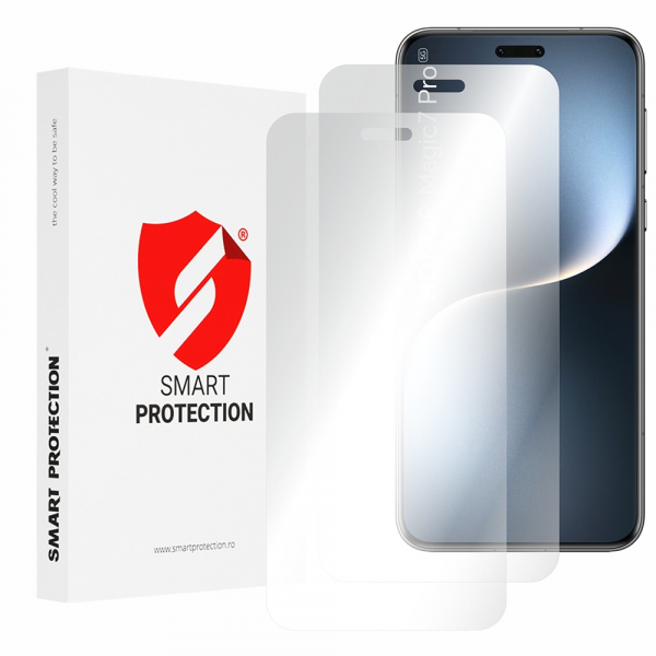 Folie de protectie Ecran Smart Protection Premium Classic pentru Honor Magic7 Pro, Plastic, Set 2 bucati